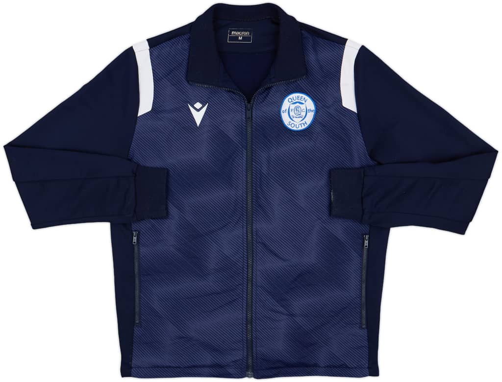 2022-23 Queen of the South Macron Track Jacket - 8/10 - (M)