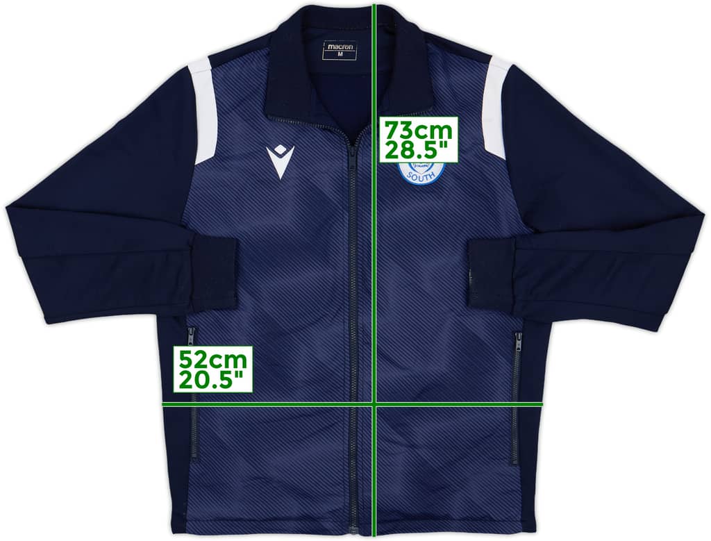 2022-23 Queen of the South Macron Track Jacket - 8/10 - (M)
