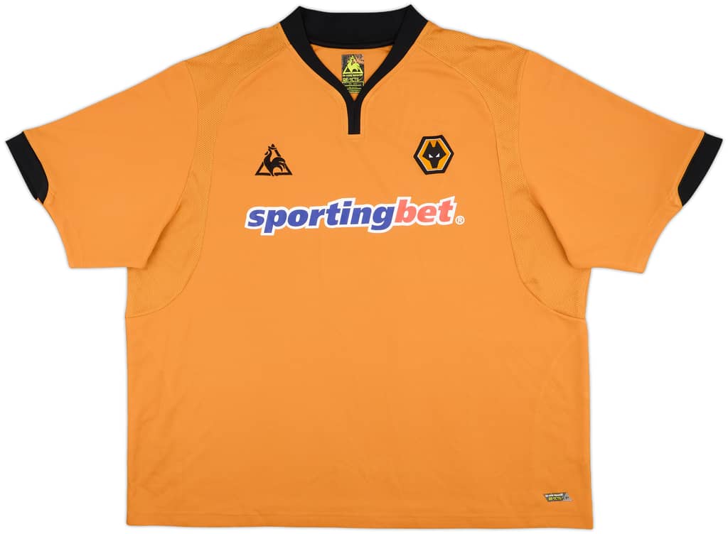 2009-10 Wolves Home Shirt - 9/10 - (3XL)