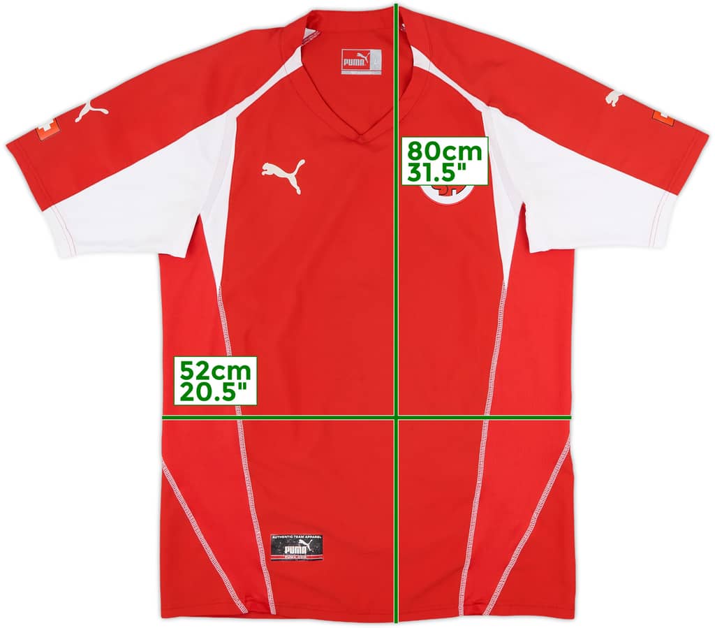 2004-06 Switzerland Home Shirt - 7/10 - (L)