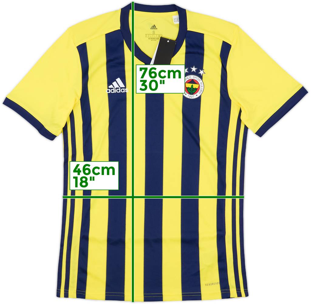 2020-21 Fenerbahce Home Shirt (S)