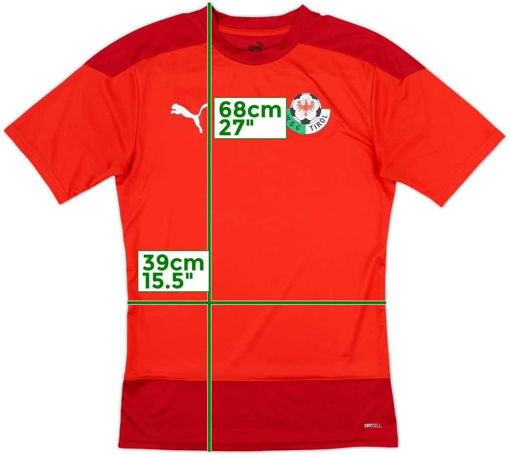 2020-21 WSG Tirol Puma Training Shirt - 9/10 - (S)
