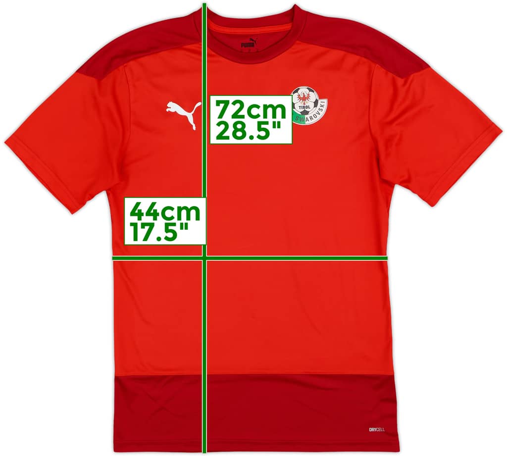 2020-21 WSG Tirol Puma Training Shirt - 9/10 - (M)