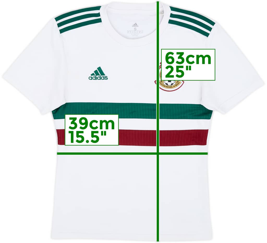 2018-19 Mexico Away Shirt - 7/10 - (S)