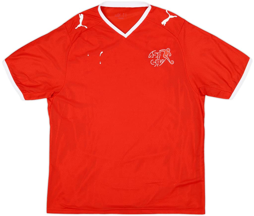 2008-10 Switzerland Home Shirt - 4/10 - (L)