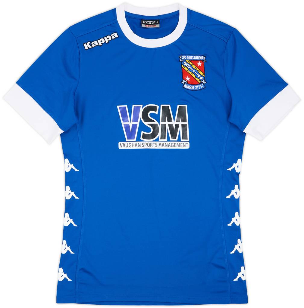 2017-18 Bangor City Home Shirt - 9/10 - (M)