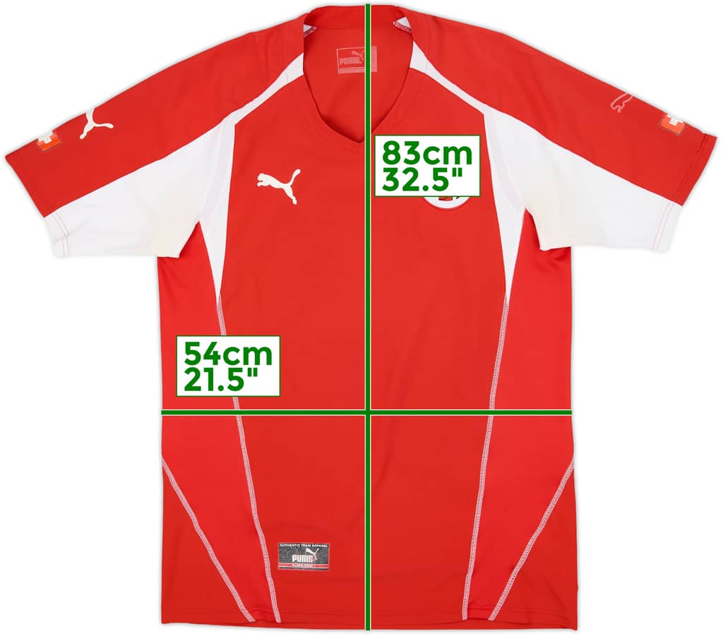2004-06 Switzerland Home Shirt - 4/10 - (L)