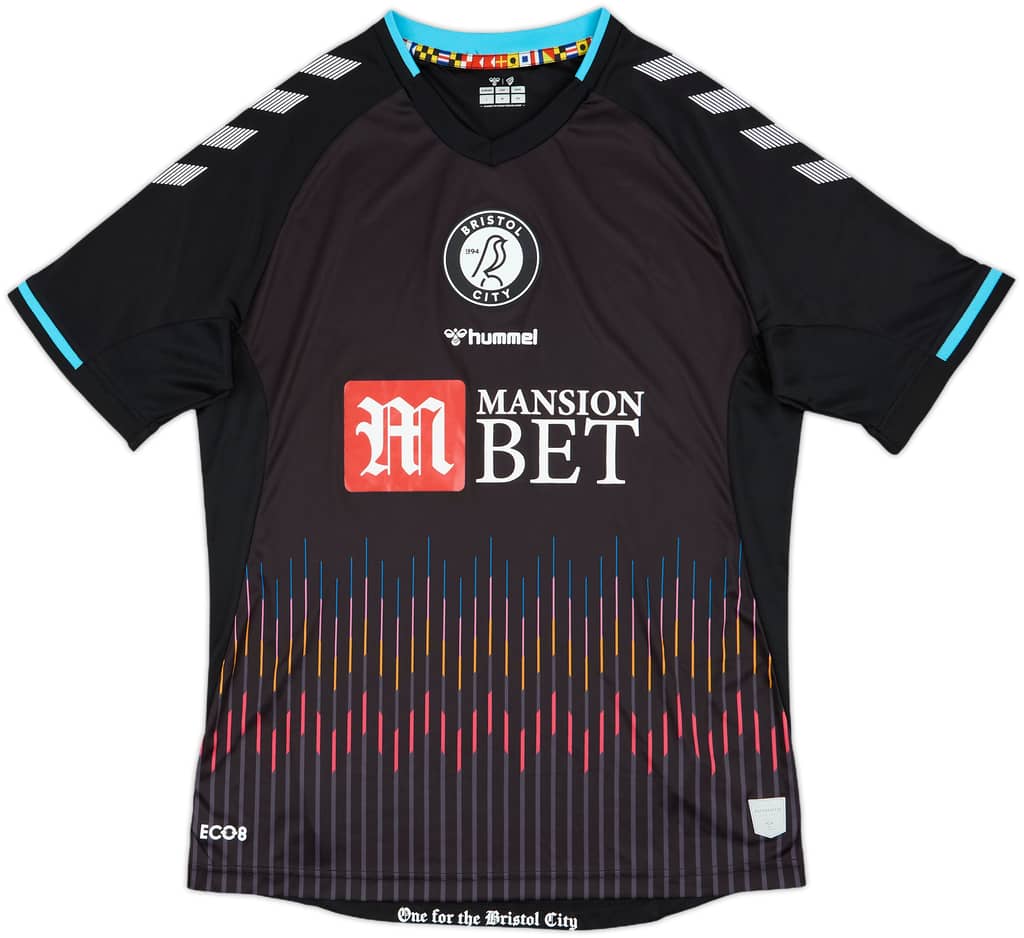 2021-22 Bristol City Away Shirt - 9/10 - (L)