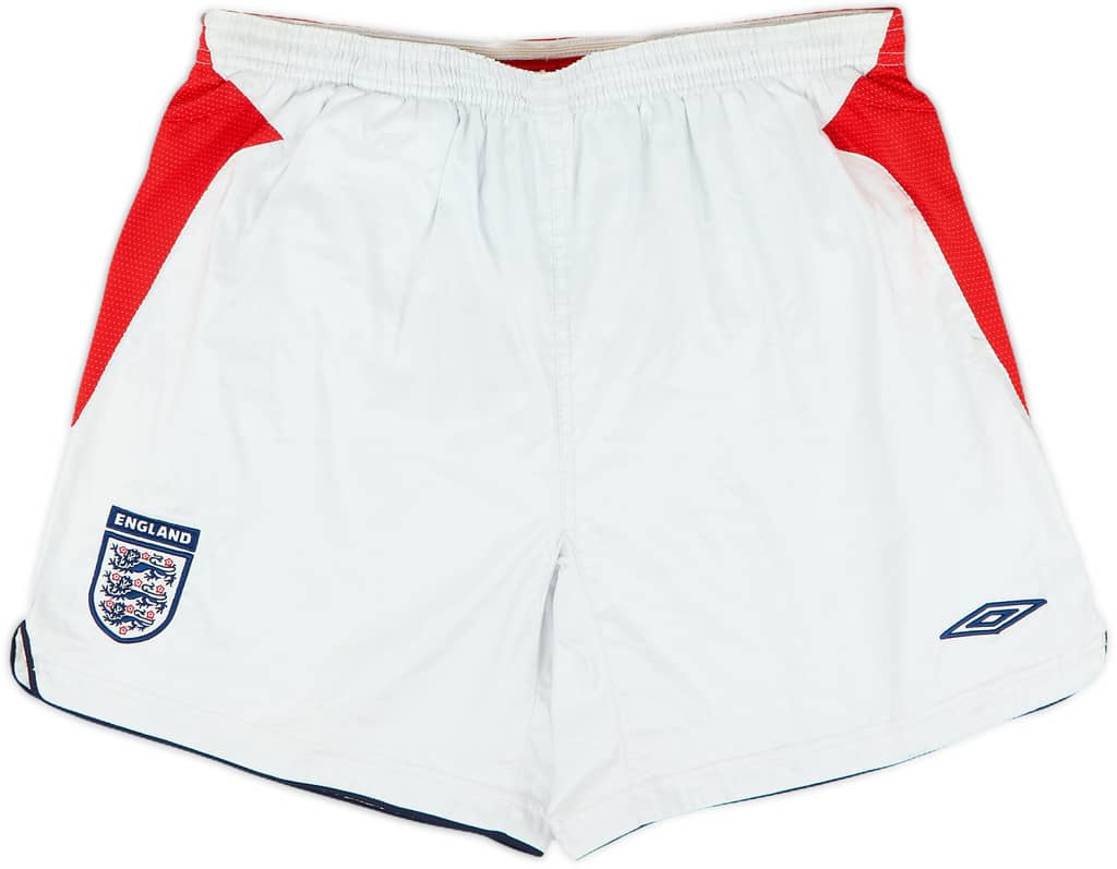 2004-06 England Away Shorts - 9/10 - (M)
