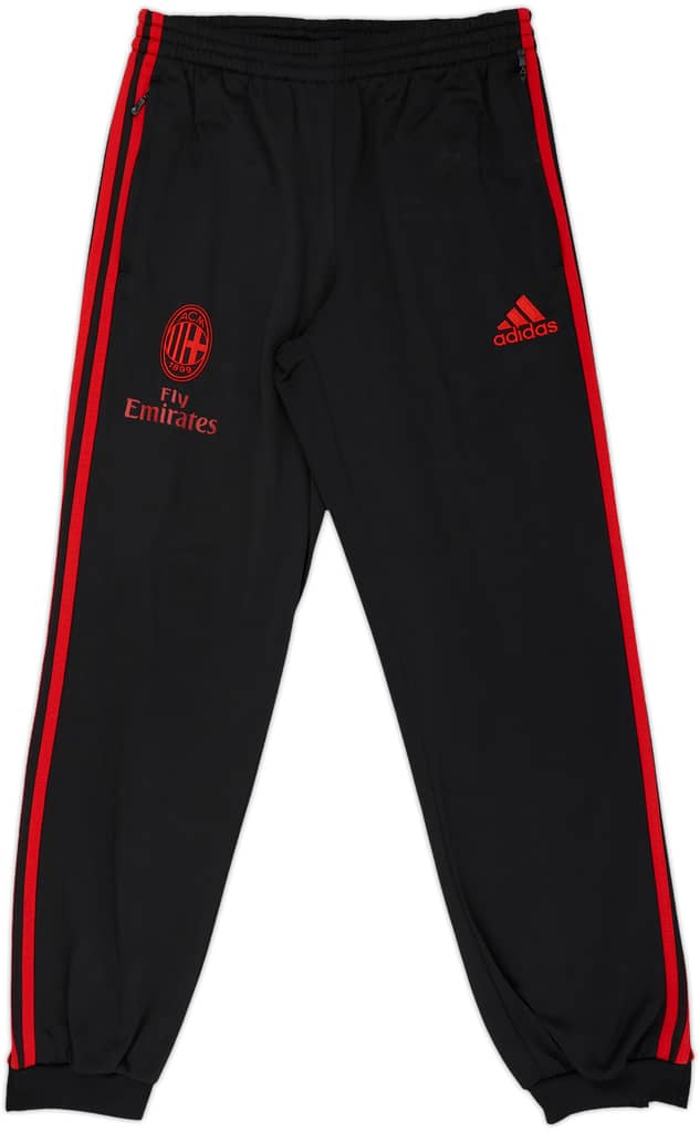 2011-12 AC Milan adidas Track Pants/Bottoms - 7/10 - (S)