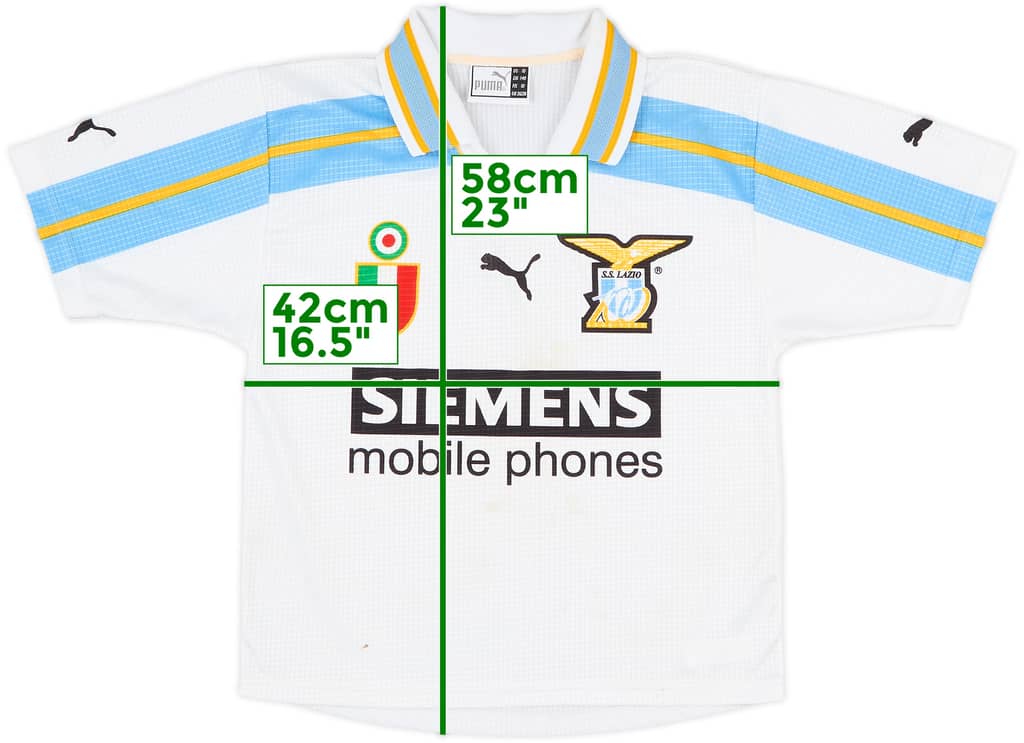 2000-01 Lazio Basic Home Shirt - 7/10 - (S.Boys)