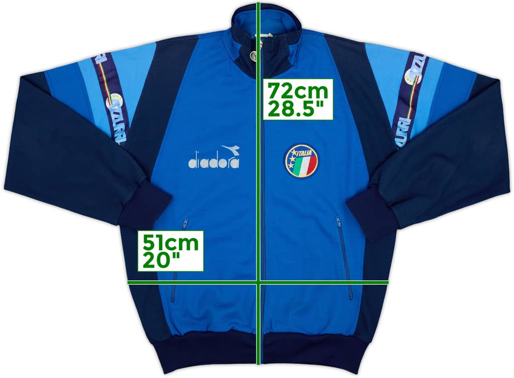 1990 Italy Diadora Track Jacket - 6/10 - (M)