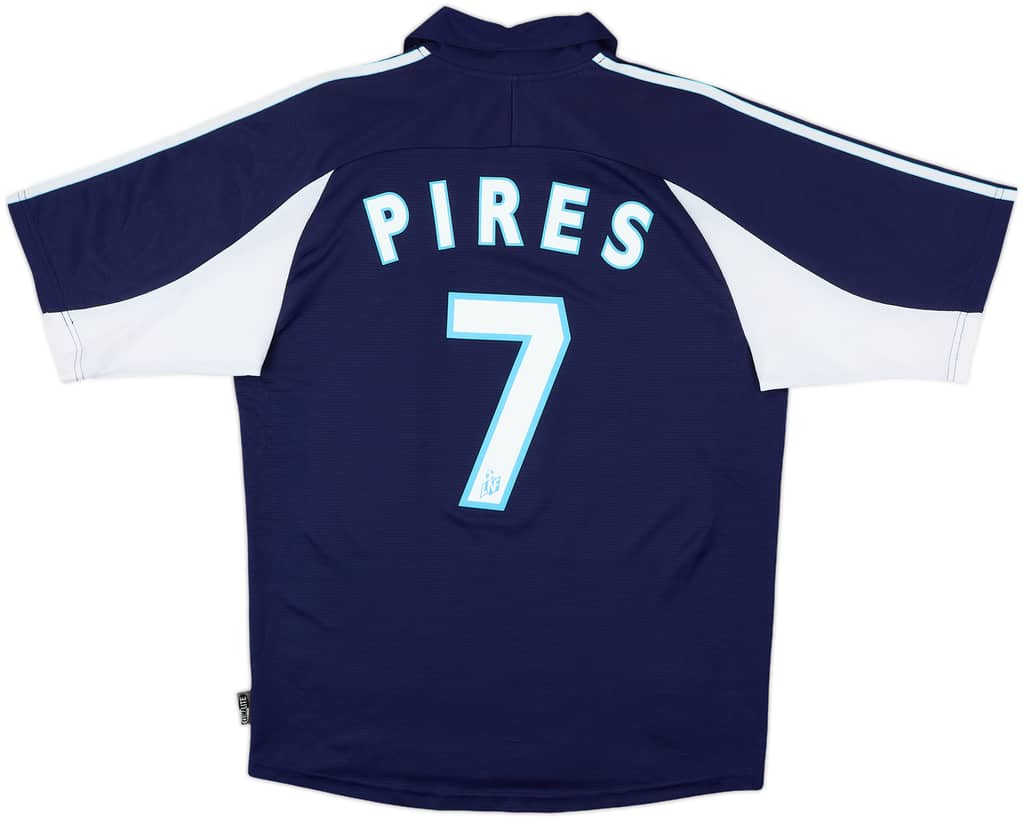 1999-00 Olympique Marseille Away Shirt Pires #7 - 8/10 - (S)