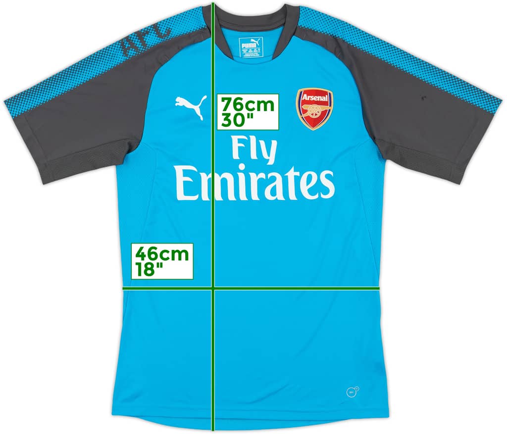 2017-18 Arsenal Puma Training Shirt - 10/10 - (M)