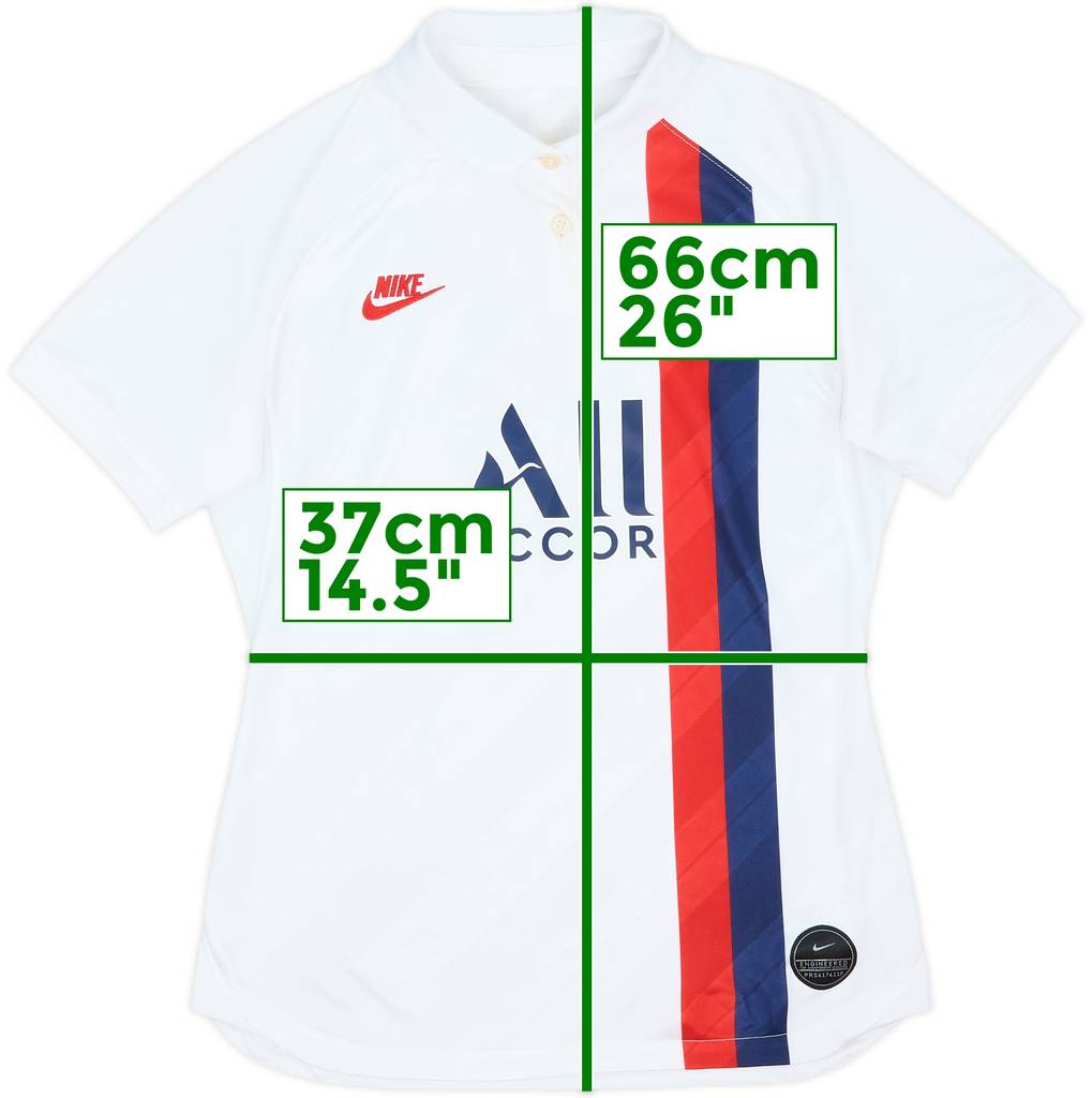 2019-20 Paris Saint-Germain Third Shirt - 7/10 - (Women's S)