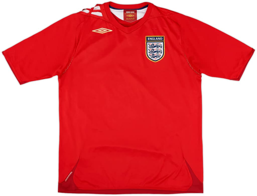 2006-08 England Away Shirt - 4/10 - (L)