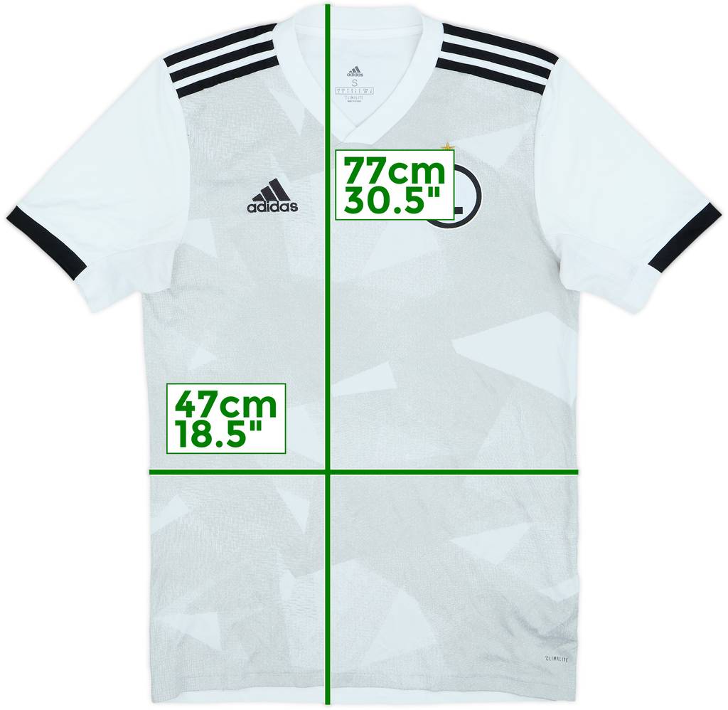2019-20 Legia Warsaw Home Shirt - 8/10 - (S)
