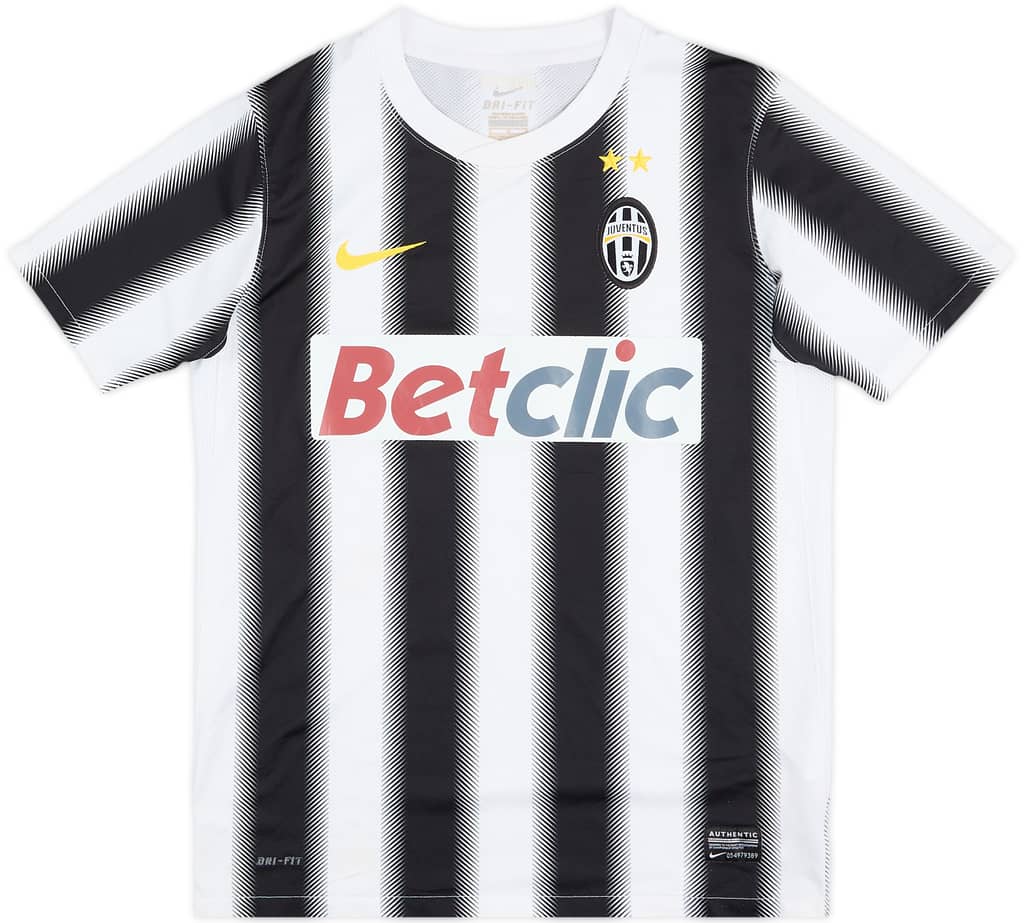 2011-12 Juventus Home Shirt - 8/10 - (L.Boys)