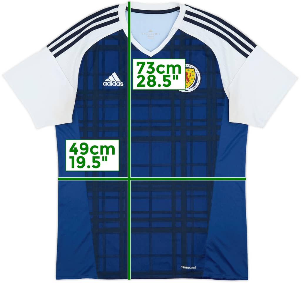 2015-17 Scotland Home Shirt - 5/10 - (M)