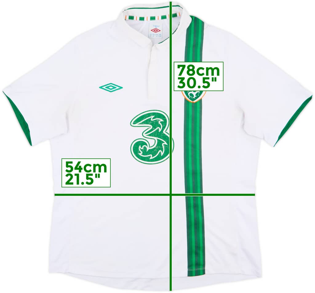 2012-13 Ireland Away Shirt - 6/10 - (XL)