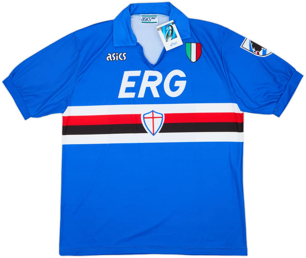 1991-92 Sampdoria Home Shirt (XL)