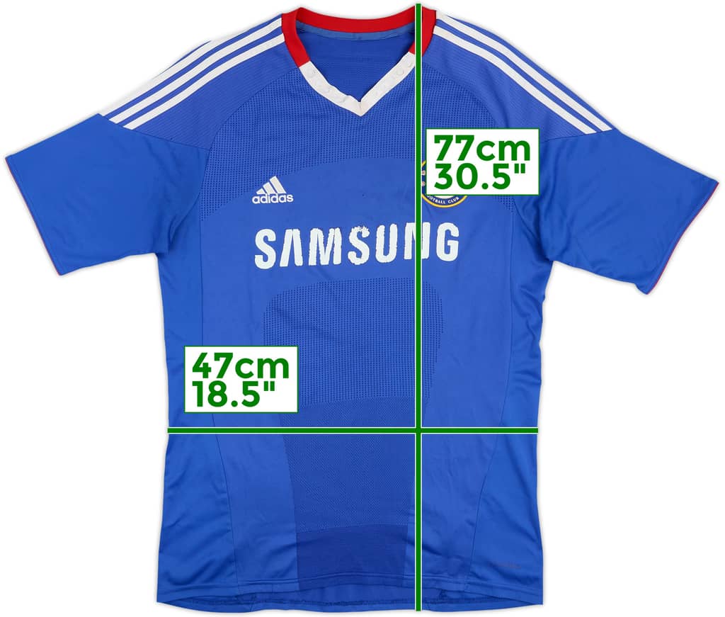 2010-11 Chelsea Home Shirt - 5/10 - (S)