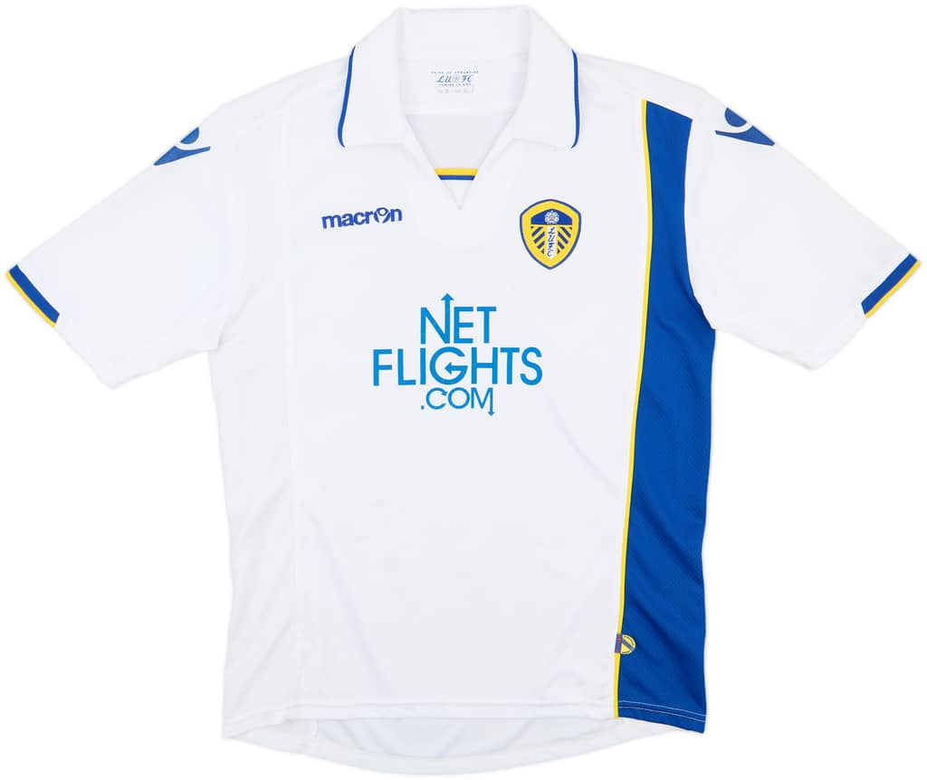 2009-10 Leeds United Home Shirt - 6/10 - (XL.Boys)