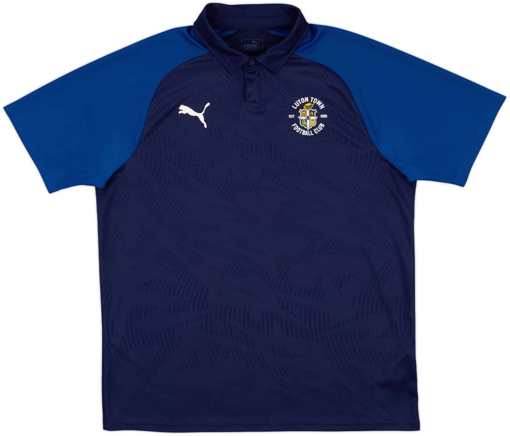 2018-19 Luton Town Puma Polo Shirt - 9/10 - (XL)