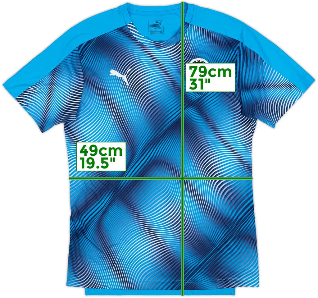 2019-20 Valencia Puma Training Shirt - 8/10 - (L)