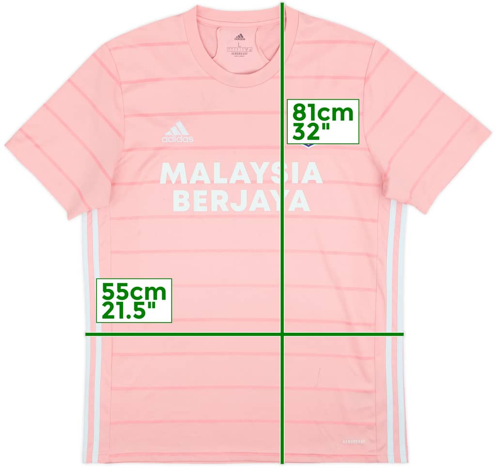 2021-22 Cardiff City Away Shirt - 7/10 - (L)
