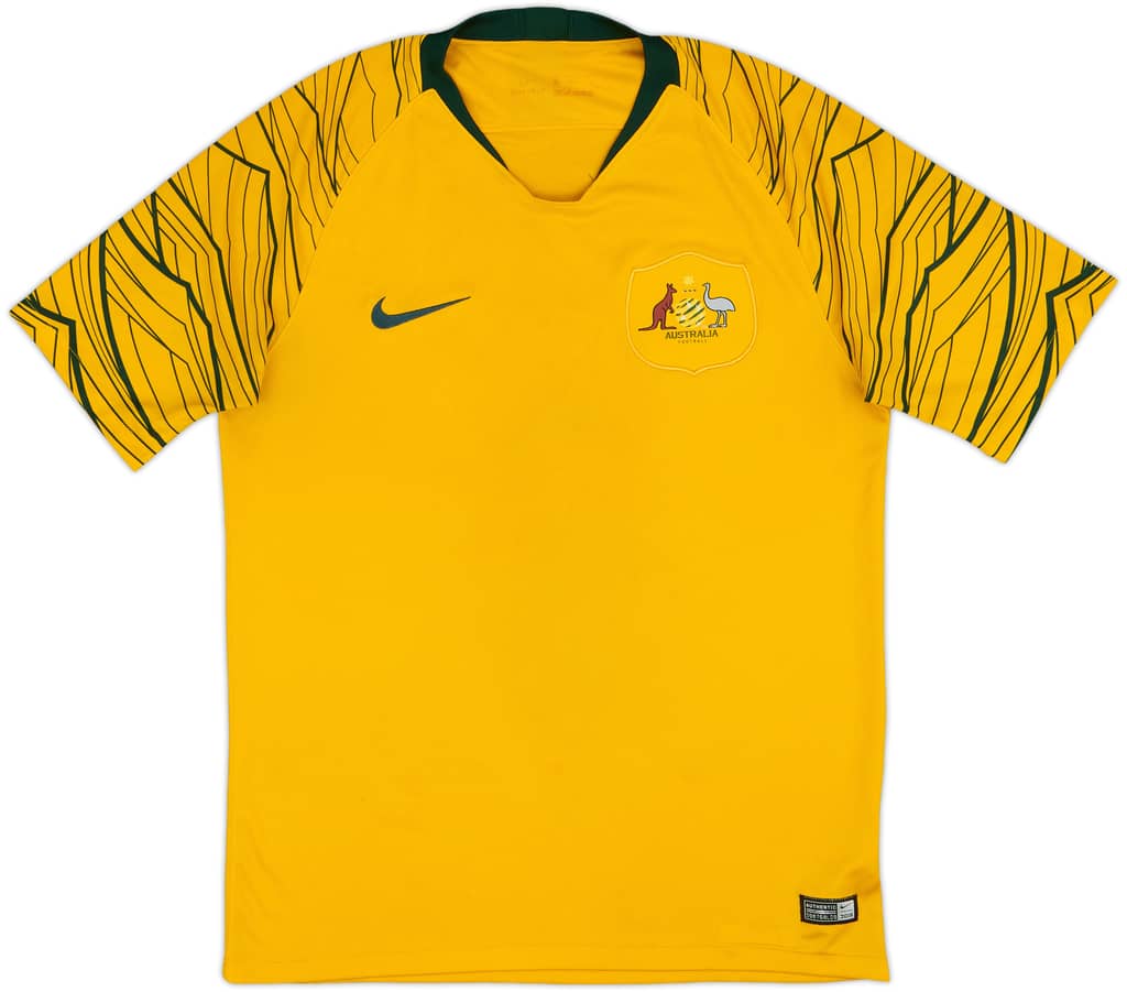 2018-20 Australia Home Shirt - 8/10 - (M)
