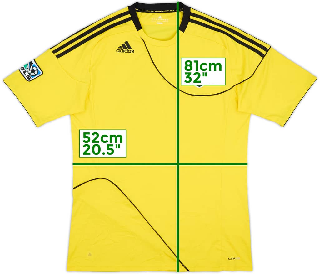 Camiseta de local del Columbus Crew 2011 - 10/10 - (L)