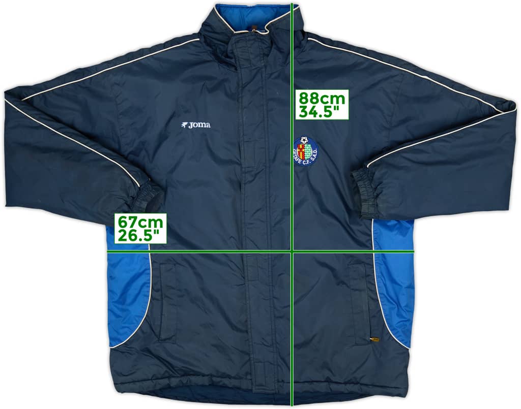2006-07 Getafe Joma Padded Bench Coat - 8/10 - (M)
