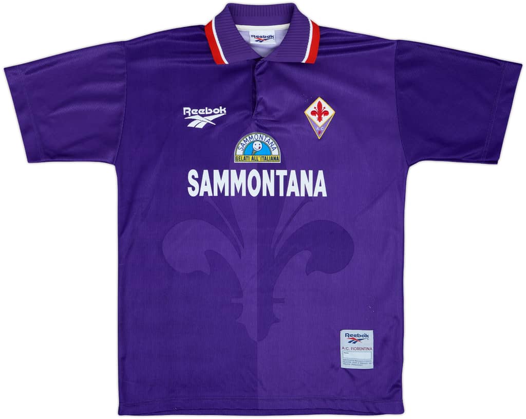 1996-97 Fiorentina Home Shirt - 8/10 - (XL)
