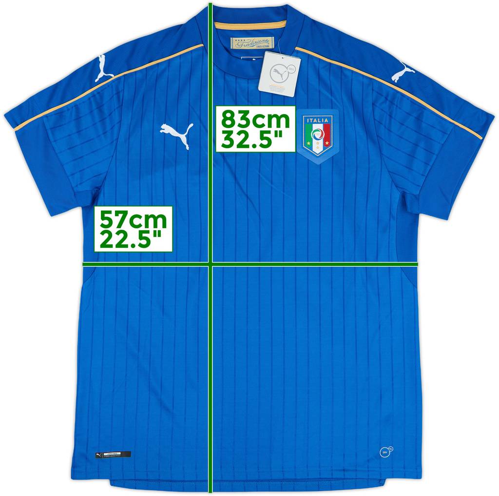 2016-17 Italy Home Shirt (XL)