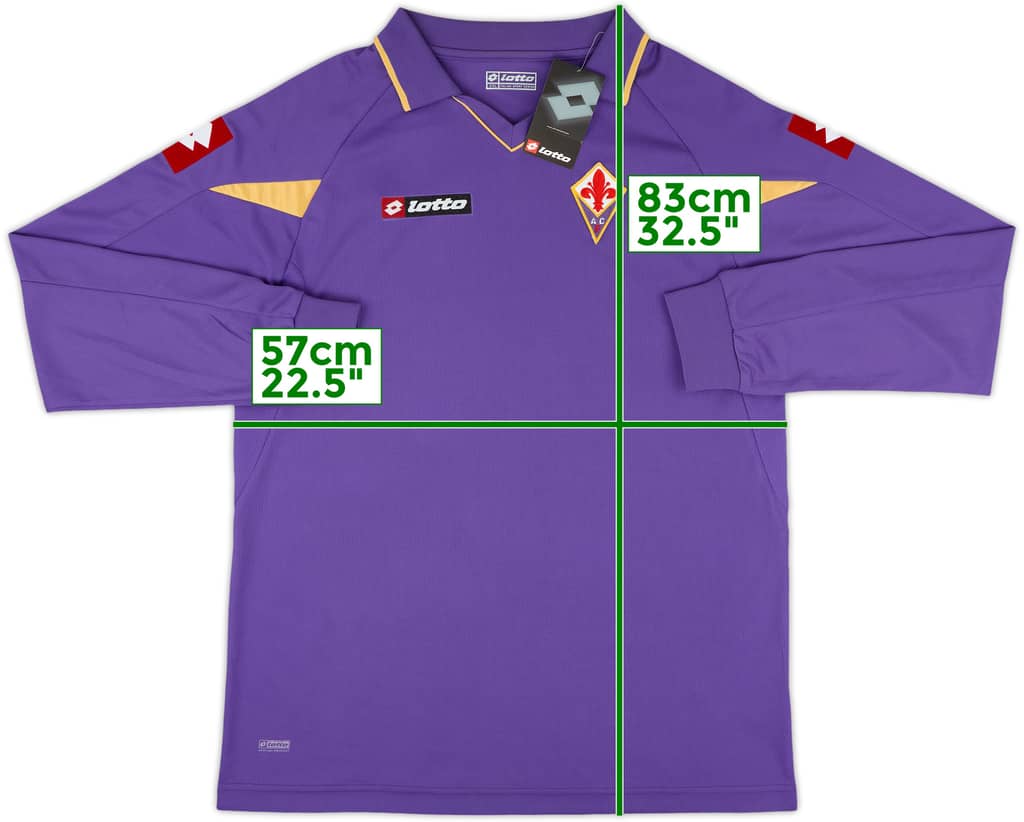 2010-11 Fiorentina Home L/S Shirt (XXL)