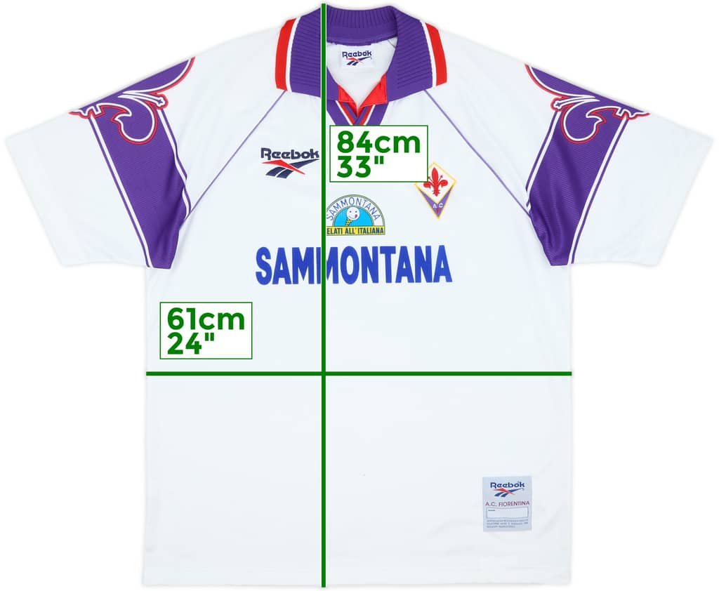 1995-96 Fiorentina Away Shirt - 10/10 - (XL)