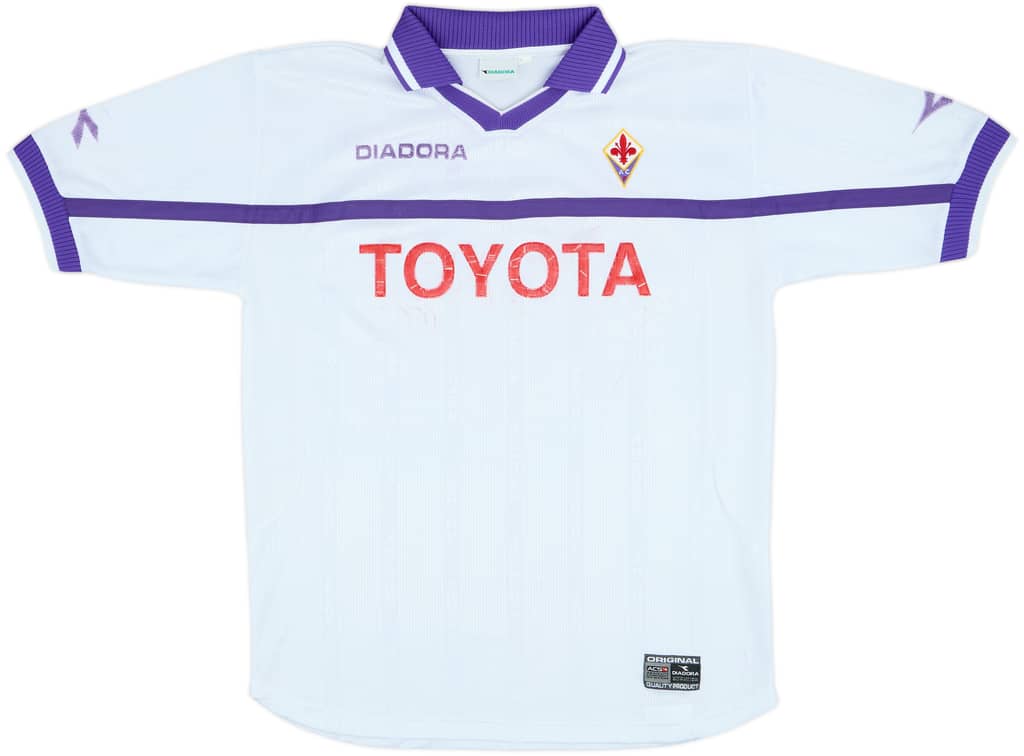 2000-01 Fiorentina Away Shirt - 5/10 - (XL)
