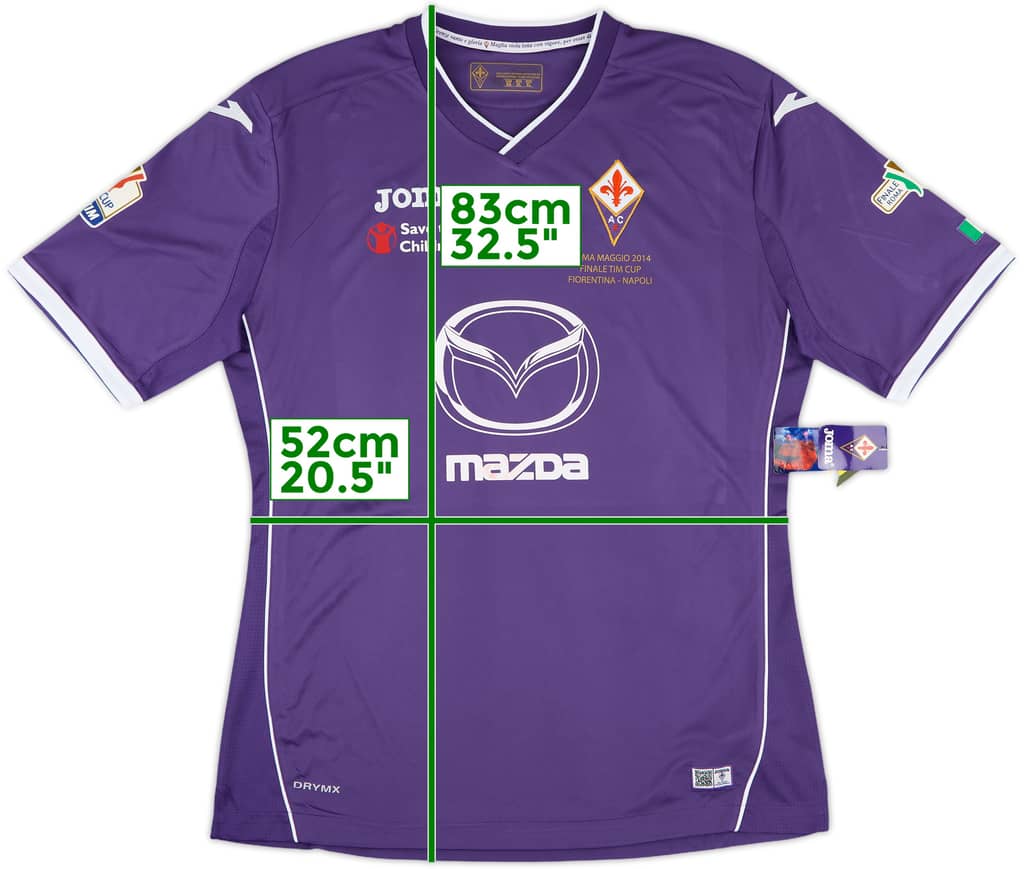 2014-15 Fiorentina 'TIM Finale' Home Shirt (XL)
