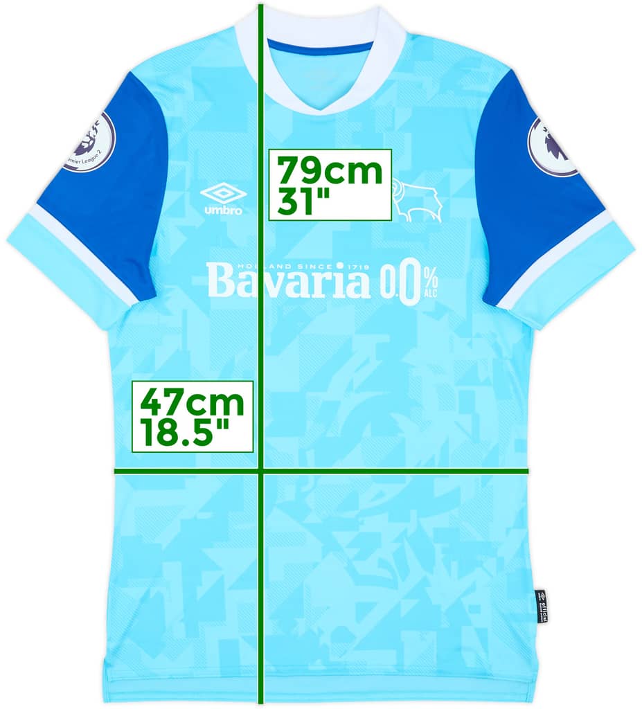 2021-22 Derby County Youth Issue Away Shirt - 8/10 - (M)