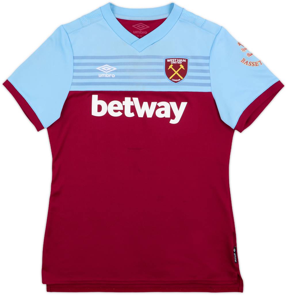 2019-20 West Ham Home Shirt - 8/10 - (Women's S)