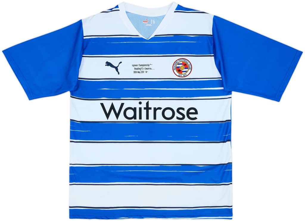 2010-11 Reading Home Shirt - 5/10 - (XL)