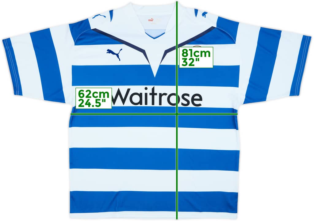 2009-10 Reading Home Shirt - 9/10 - (XL)