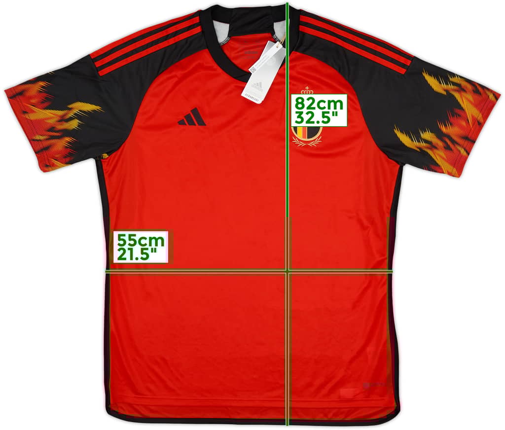 2022-23 Belgium Home Shirt (XL)