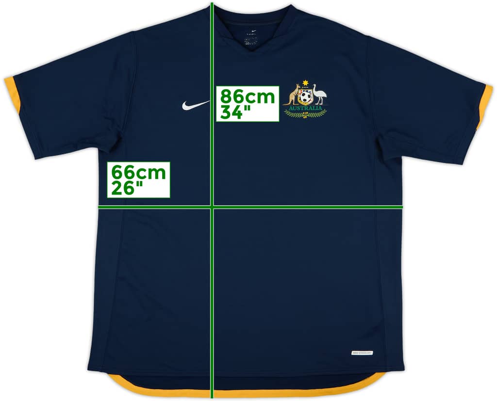 2006-08 Australia Away Shirt - 7/10 - (XXL)