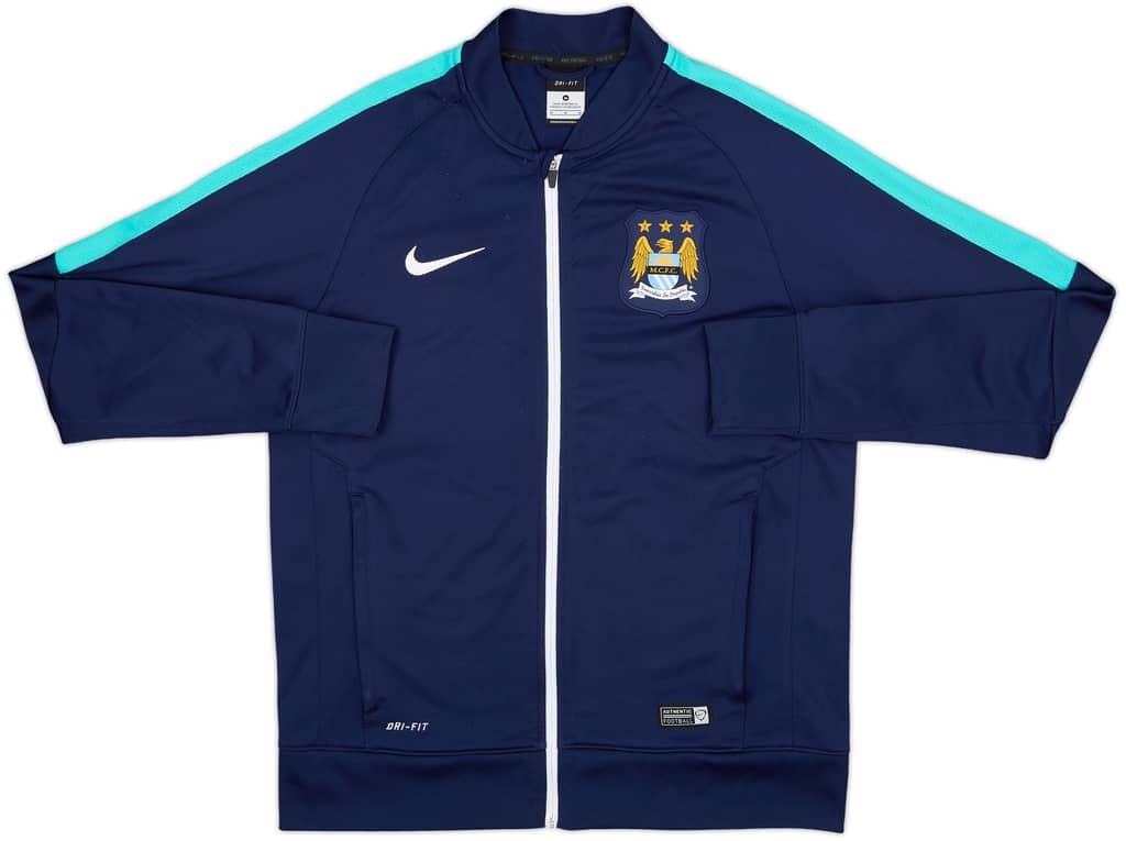 2015-16 Manchester City Nike Track Jacket - 8/10 - (M)