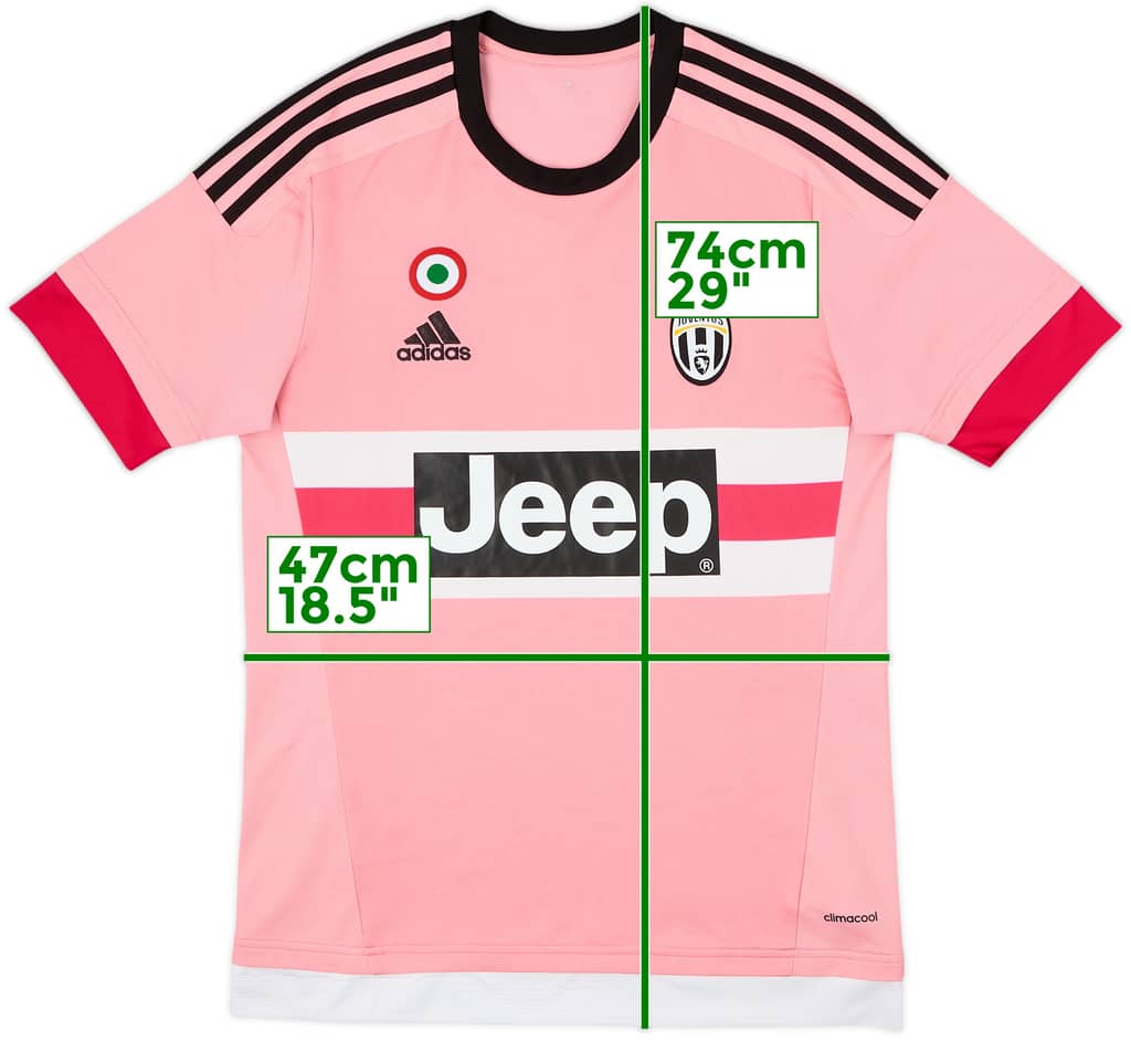 2015-16 Juventus Away Shirt - 8/10 - (S)