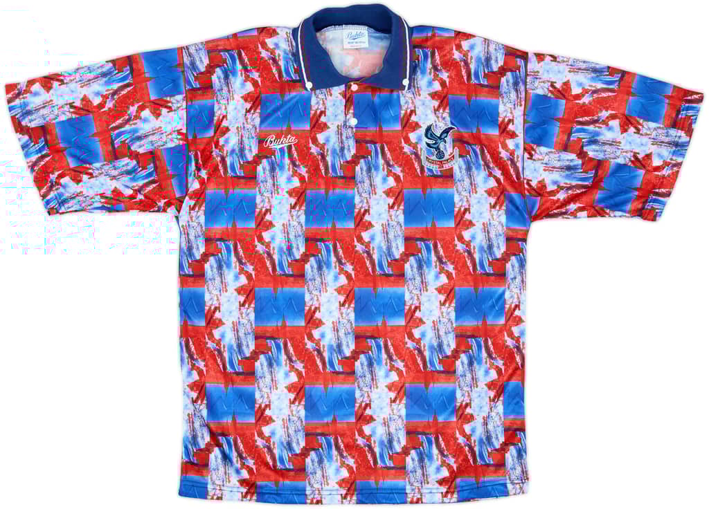 1990-91 Crystal Palace Bukta Training Shirt - 9/10 - (M)