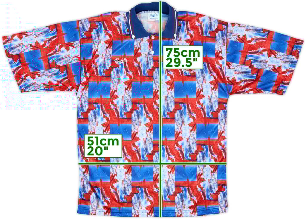 1990-91 Crystal Palace Bukta Training Shirt - 9/10 - (M)
