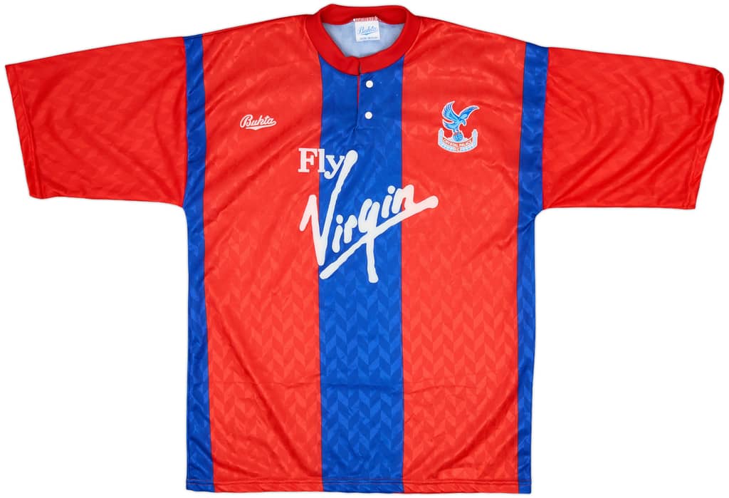1991-92 Crystal Palace Home Shirt - 9/10 - (S)